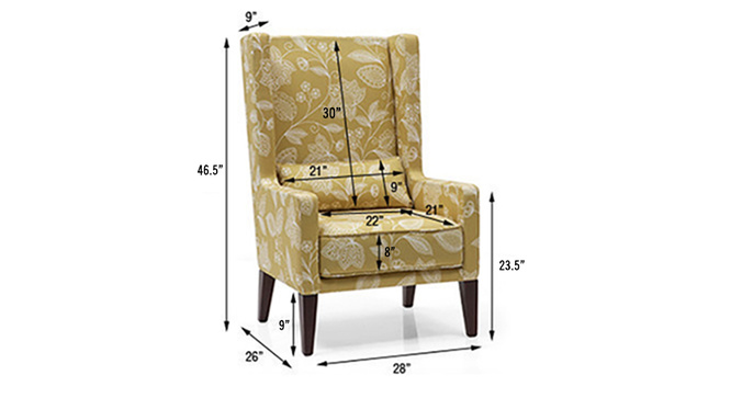 Murphy Designer Chair (Olive Vines)